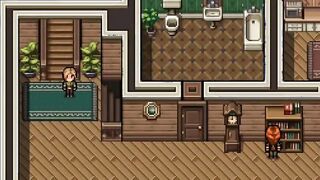 Zombie's Retreat Cap 9 - Fucking my stepmother clothed as a maid