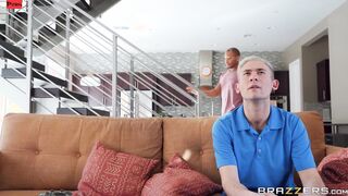 two For one 1 Of A Kind Scene With Bridgette B, Xander Corvus, Ricky Johnson - Brazzers Official
