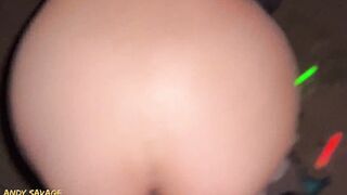 OUTDOOR ANAL while camping point of view