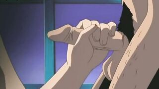 Hentai lovely maid fucked in hardcore group sex