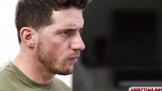 Rough Anal Roleplay with a Hunk Military Man