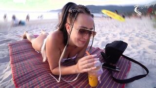 unknown chick helped me with my boner! swallowed cum
