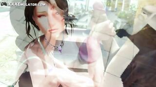 Animated Low Blow Outdoor Busty MILF Uncensored