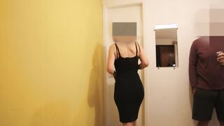 Fiance comes out of the WC with her mouth all filthy with sperm.