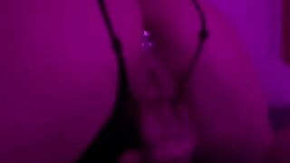 My Hottie vulgar wifey mastubating, pose and got banged! doggy style