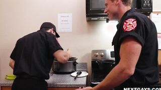Andrew Miller suck and taste Justin Matthews big cock