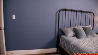 Uncle teaces his step nephew a very hard dick lesson