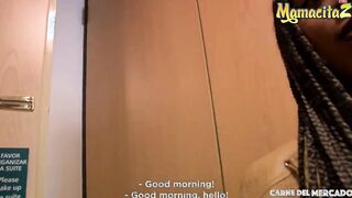 CARNE DEL MERCADO - (Ana Ebano & Pedro Nel) Dirty Interracial Sex