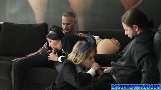 Coco Lovelock and Theodora Day having a therapy session
