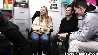 Officer fucks Kenzie Love in his office