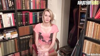 LA NOVICE - French Barely Legal Alexia Chuck Rough Drilled By
