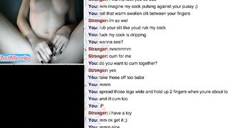 slender teen masturbating with a toy