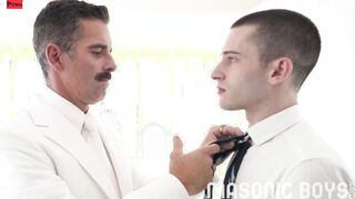 MasonicBoys - Incredible submissive inseminated by thick penis daddy master