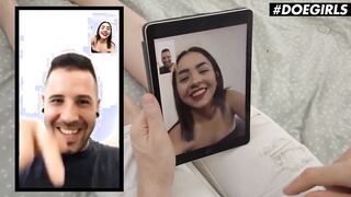 DOEGIRLS Latina Barely Legal Kitty Love point of see Fellatio With A Stranger