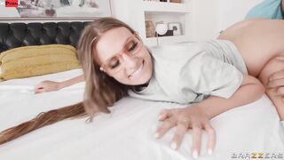 Turned On GF Getting a Sneaky Creampie Movie With Xander Corvus, Kenzie Love - Brazzers Official