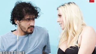 ADULT TIME - Christie Stevens Decides To Plowed Her Stepson Since He Won't Exercise