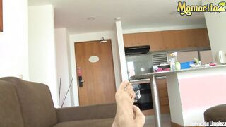 OperacionLimpieza - Julia Garcia Cutie Colombian sexy Gets Her Tight