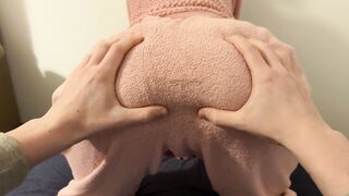 Camera deep into Mia's 18 yo creamy twat