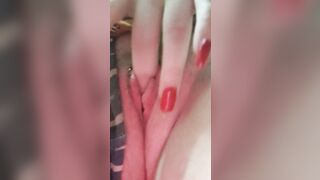 Erotic soak cunt close up