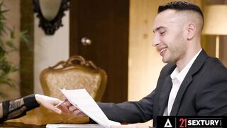 21 SEXTURY - Super Stacy Bloom Gets Anal Creampied By Her Lawyer
