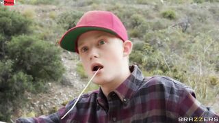 Best Lil Banged Ranch Gloryhole Squirt Tent Clip With Avery Ebony, Jimmy Michaels, Zoey Sinn - Brazzers Official