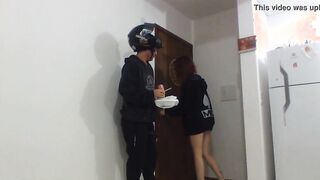 Redhead Hairy Milf Sex Cam With Delivery Guy