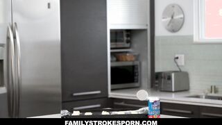 Crazy Holiday Sucking at the Kitchen with Penny Barber