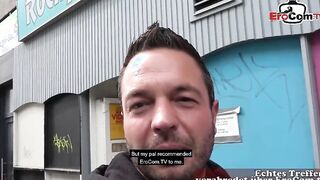German Milf Hunter Agent pick up big titted Bitch real