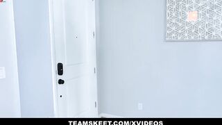 Sneaky Slim Lily Glee Becomes A Sex Doll