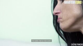 CASTING FRANCAIS - hot cougar Pinky Jane Rough Drilled On