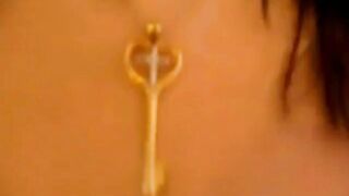 chubby Lily 21 makes her own pussy squirt
