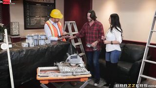 Up To Code, And Up Her Ass Movie With Angela White, Keiran Lee - Brazzers Official