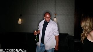BLACKEDRAW Chloe & Kyler get Tag Teamed by two Huge big black cock