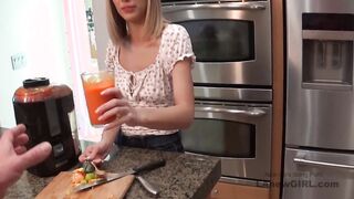 Feminine beauty gets her camel toe pussy fucked