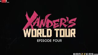 Xander's World Tour - Ep.4 Clip With Gina Valentina, Xander Corvus, Abigail Mac, Lena Paul - Brazzers Official