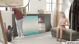 Model Gina Gerson masturbated and licked
