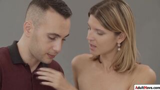 Model Gina Gerson masturbated and licked