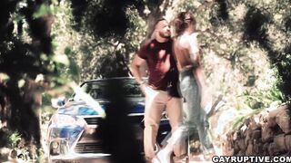 Roman Todd Anal Fucks Brandon Anderson Outdoor