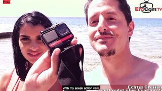Real Hot date with tourist 19 yo inside holiday and german macho