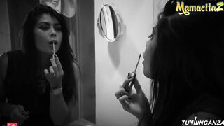 TU VENGANZA Cutie Latina Carmen Lara Homemade Fun With Daddy