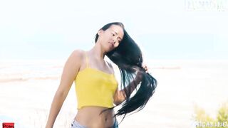 MAMACITAZ - (Andreina De Luxe, Alberto Blanco) - Curvy PAWG Latina Hardcore Pool Side Unshaved Snatch Fucking