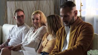 Penny and Aaliyah swap husbands and fucked