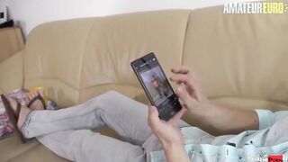 Slender Mature Swinger Rough Deep Throat And Sex With Client -