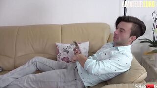 Slender Mature Swinger Rough Deep Throat And Sex With Client -