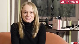 HERLIMIT - Young Blonde Ivana Hardcore Face Fucking And Anal Session Full Sex Tape