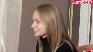 HERLIMIT - Young Blonde Ivana Hardcore Face Fucking And Anal Session Full Sex Tape