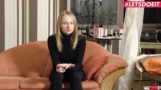 HERLIMIT - Young Blonde Ivana Hardcore Face Fucking And Anal Session Full Sex Tape