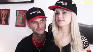 AMATEUREURO - Long Boobies Lady Vittoria Dolce Wants Rough Anal Sex With Gigantic Penis