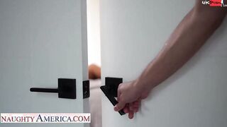 Stood up long tit milf finds refuge in young, hung cock