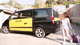 MAMACITAZ - Kinky Hottie Body Latina Hardcore Public Sex with Taxi Driver